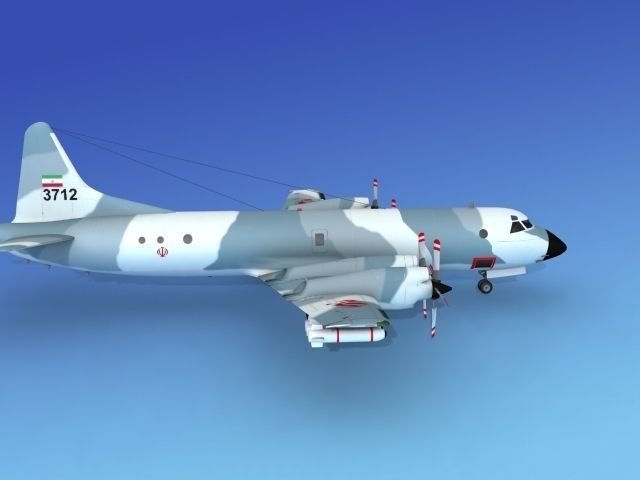 Lockheed P-3 Orion Iran Hp 3D model_6