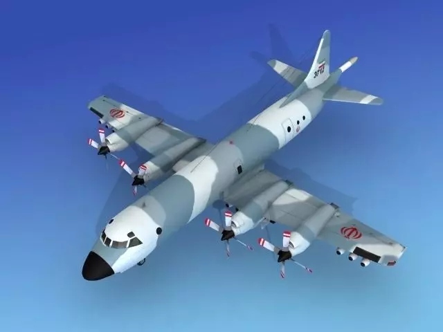 Lockheed P-3 Orion Iran Hp 3D model_0