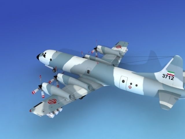 Lockheed P-3 Orion Iran Hp 3D model_10