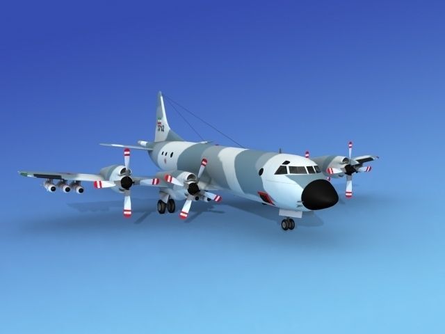 Lockheed P-3 Orion Iran Hp 3D model_4