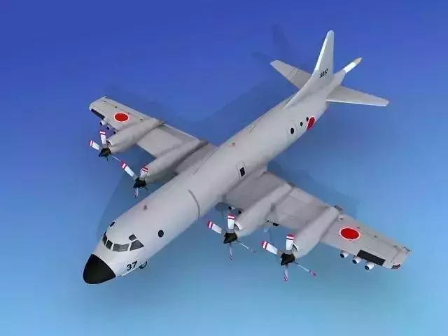 Lockheed P-3 Orion JDF Hp 3D model