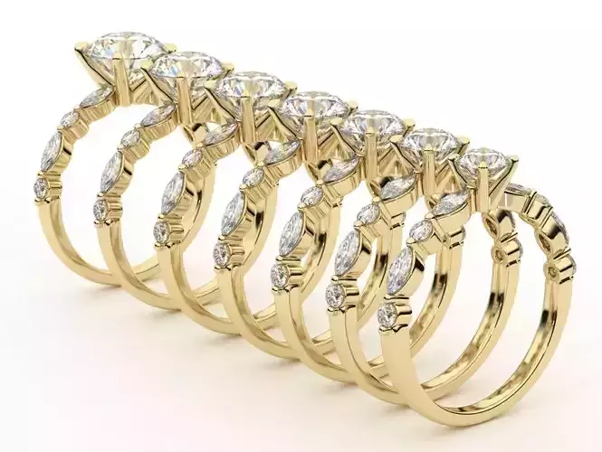 Versailles Diamond Ring