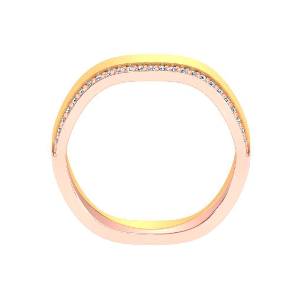 AL1ZE-C1-CB032-L gold and diamond ring 3D print model_3