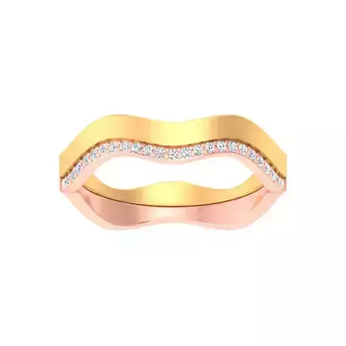 AL1ZE-C1-CB032-L gold and diamond ring 3D print model