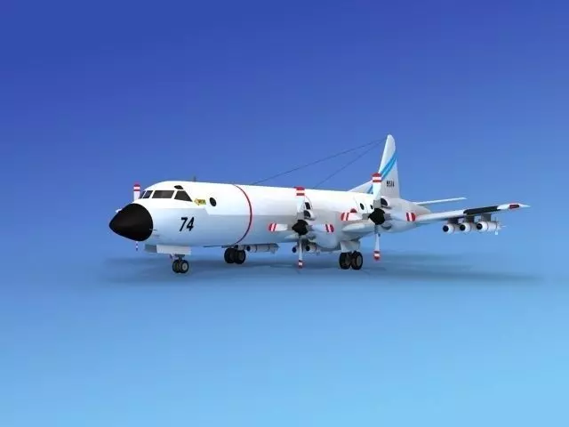 Lockheed P-3 Orion JDF2 Hp 3D model