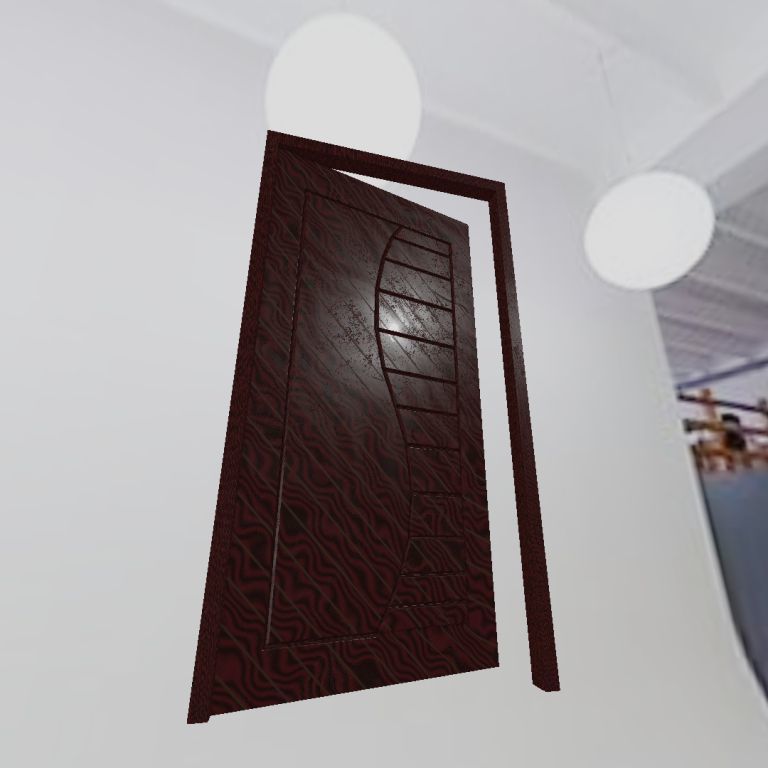 full bedroom scene  packed with alot of models  3D model_37