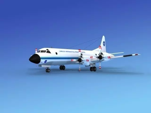 Lockheed P-3 Orion NASA Hp 3D model
