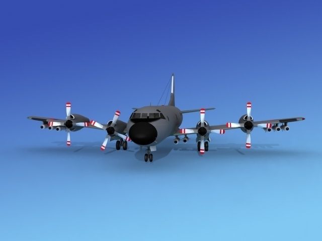 Lockheed P-3 Orion Netherlands Hp 3D model_3