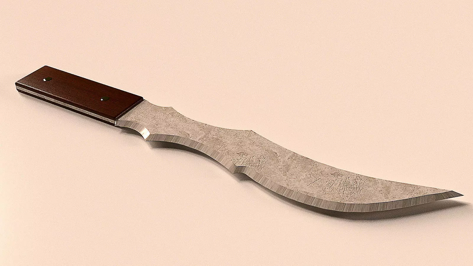 Stone Knife Free 3D model_0