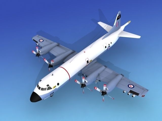Lockheed P-3 Orion RAN 1 Hp 3D model_10