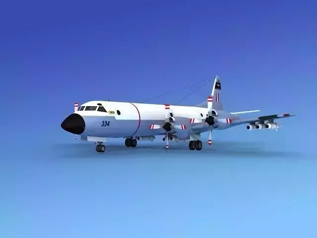 Lockheed P-3 Orion RAN 1 Hp 3D model
