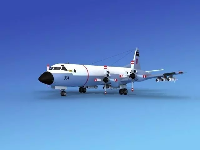 Lockheed P-3 Orion RAN 1 Hp 3D model_0
