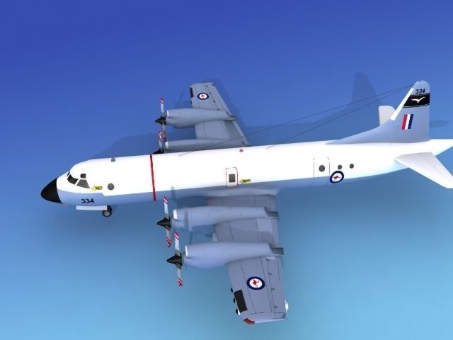 Lockheed P-3 Orion RAN 1 Hp 3D model_9