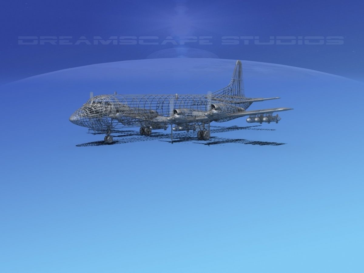 Lockheed P-3 Orion RAN 1 Hp 3D model_13