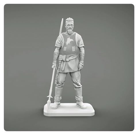 Ragnar Lothbrok 3D print model_1