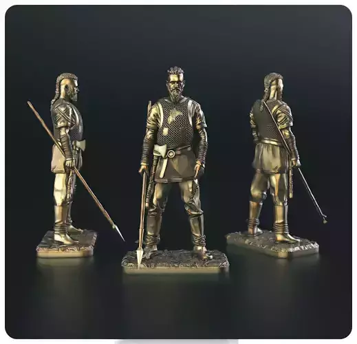 Ragnar Lothbrok 3D print model