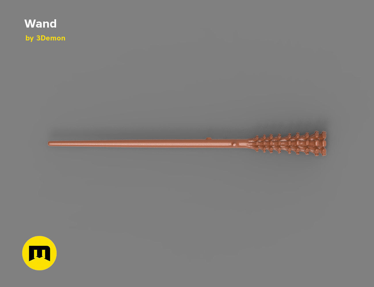 Fred Weasley Wand - Harry Potter 3D print model_5