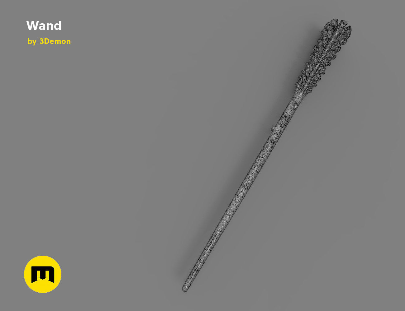 Fred Weasley Wand - Harry Potter 3D print model_10