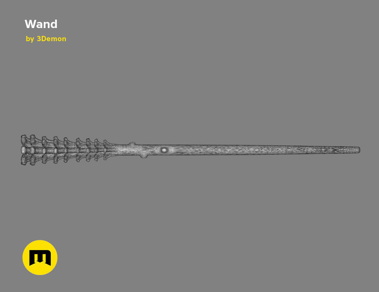 Fred Weasley Wand - Harry Potter 3D print model_6