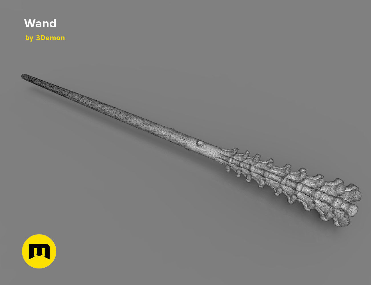 Fred Weasley Wand - Harry Potter 3D print model_9