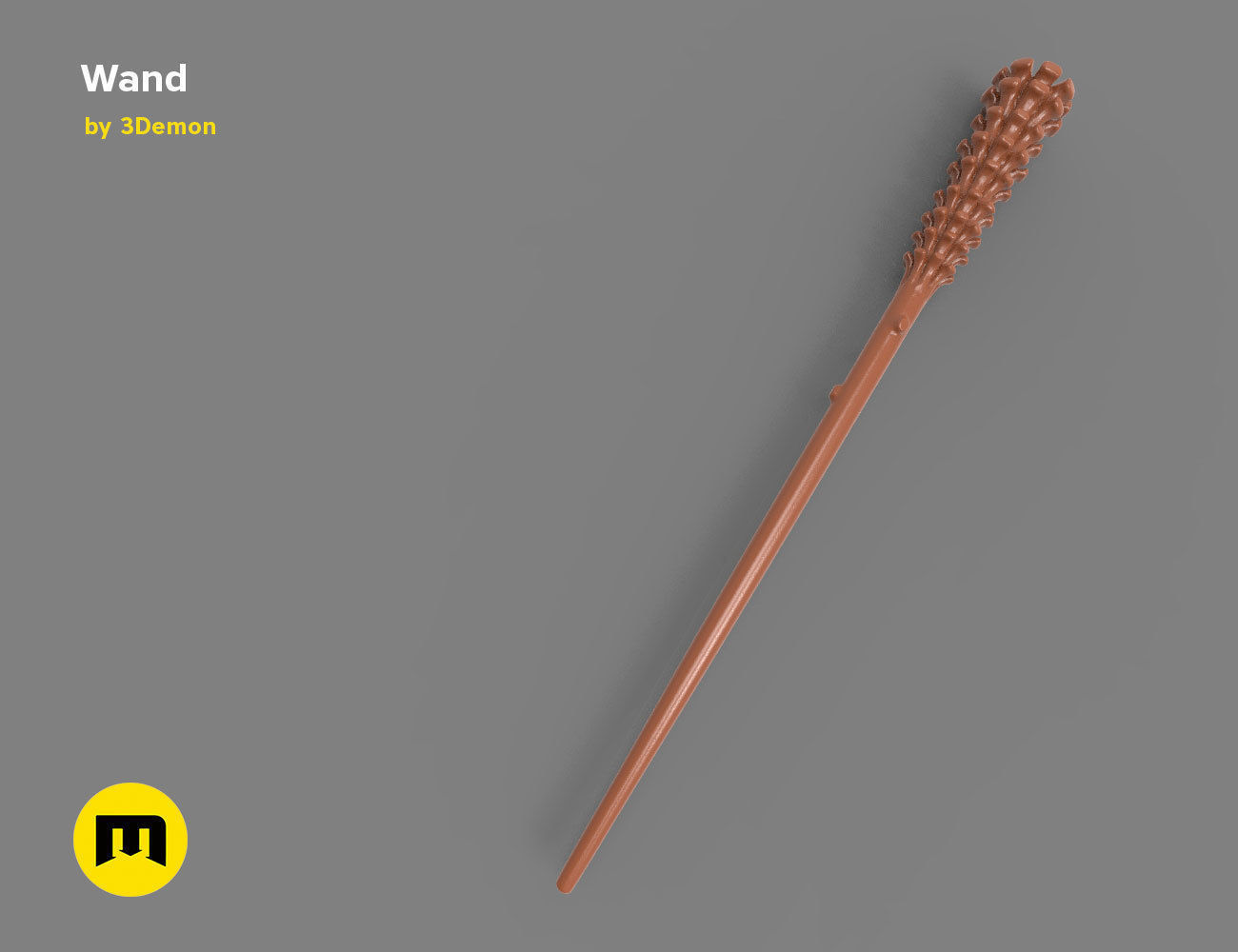 Fred Weasley Wand - Harry Potter 3D print model_12