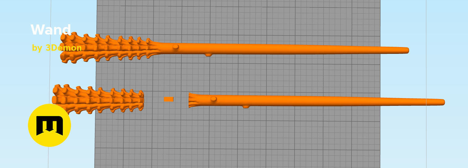 Fred Weasley Wand - Harry Potter 3D print model_2