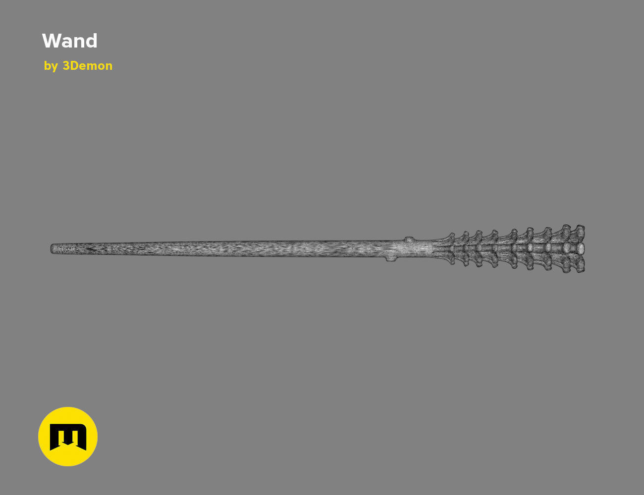Fred Weasley Wand - Harry Potter 3D print model_7