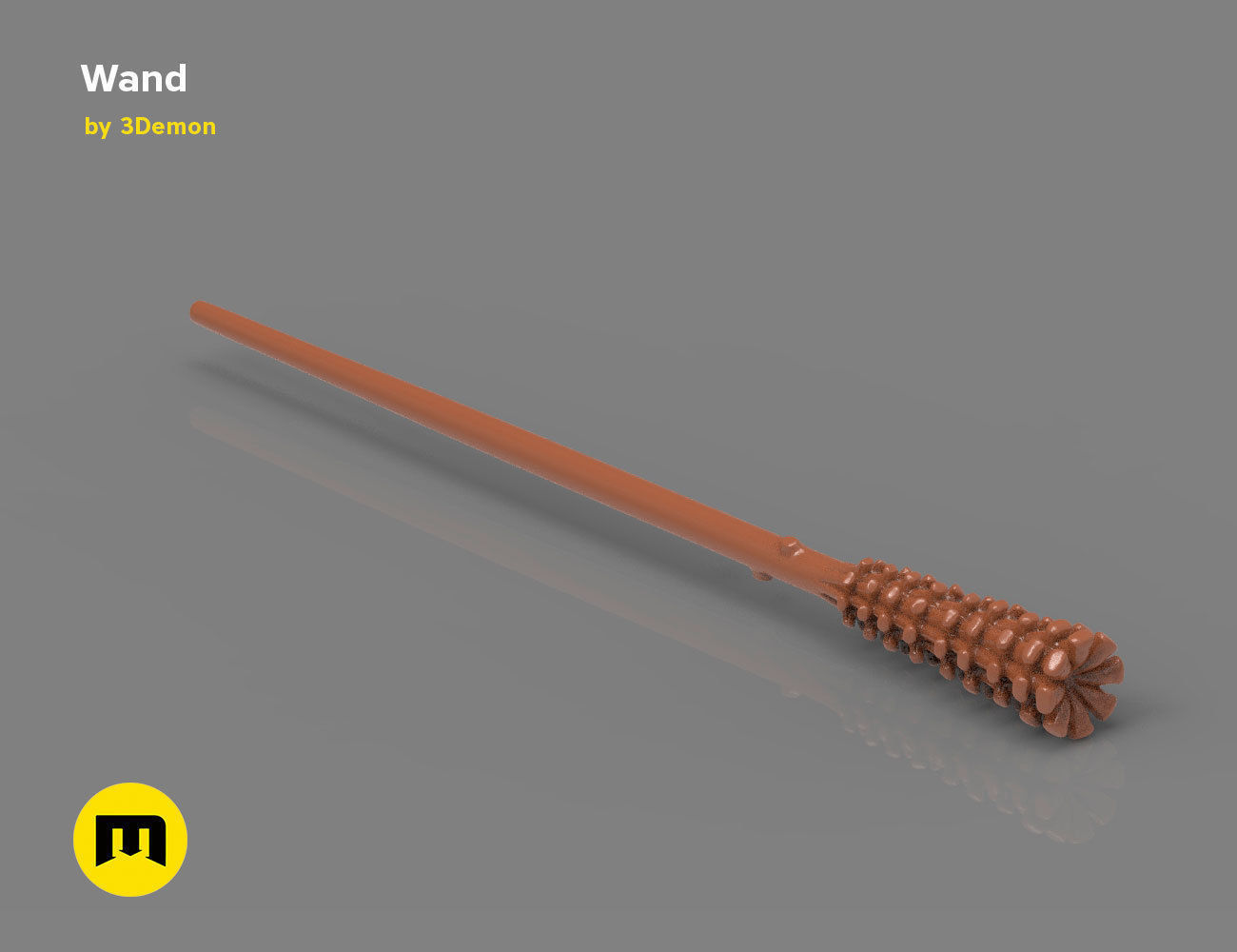 Fred Weasley Wand - Harry Potter 3D print model_4