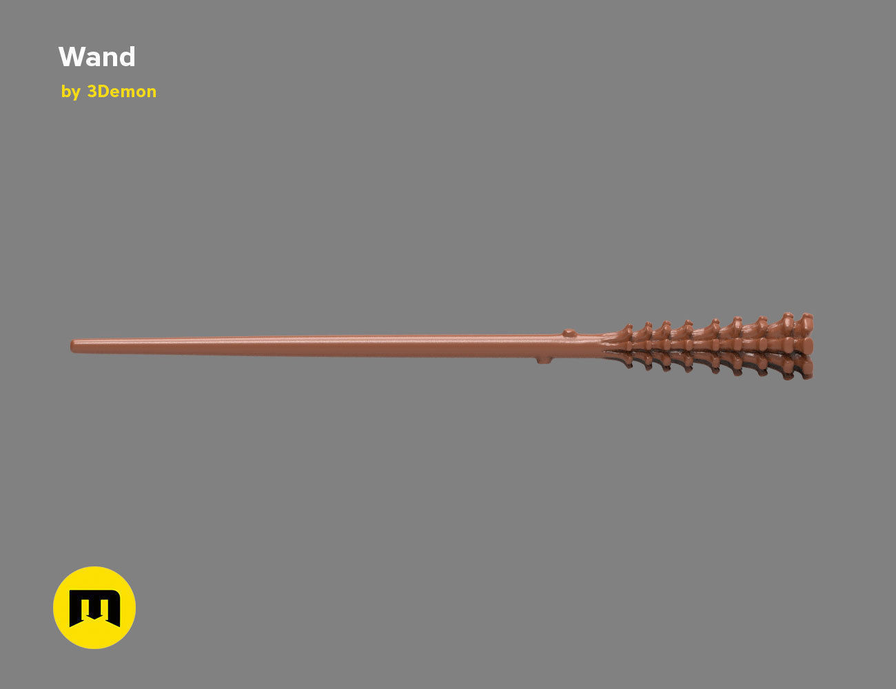 Fred Weasley Wand - Harry Potter 3D print model_3