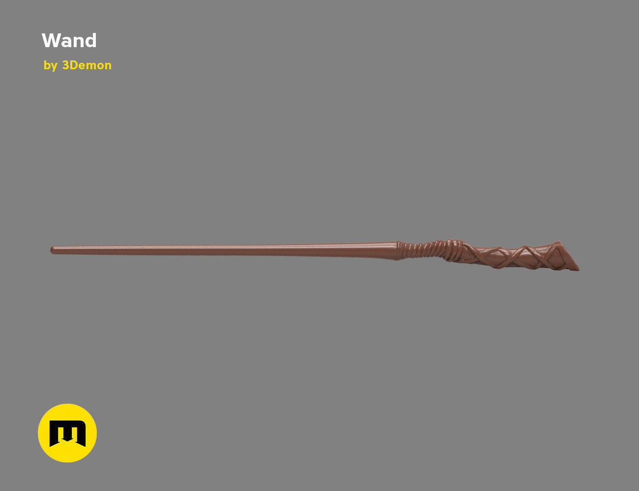 George Weasley Wand - Harry Potter 3D print model_4