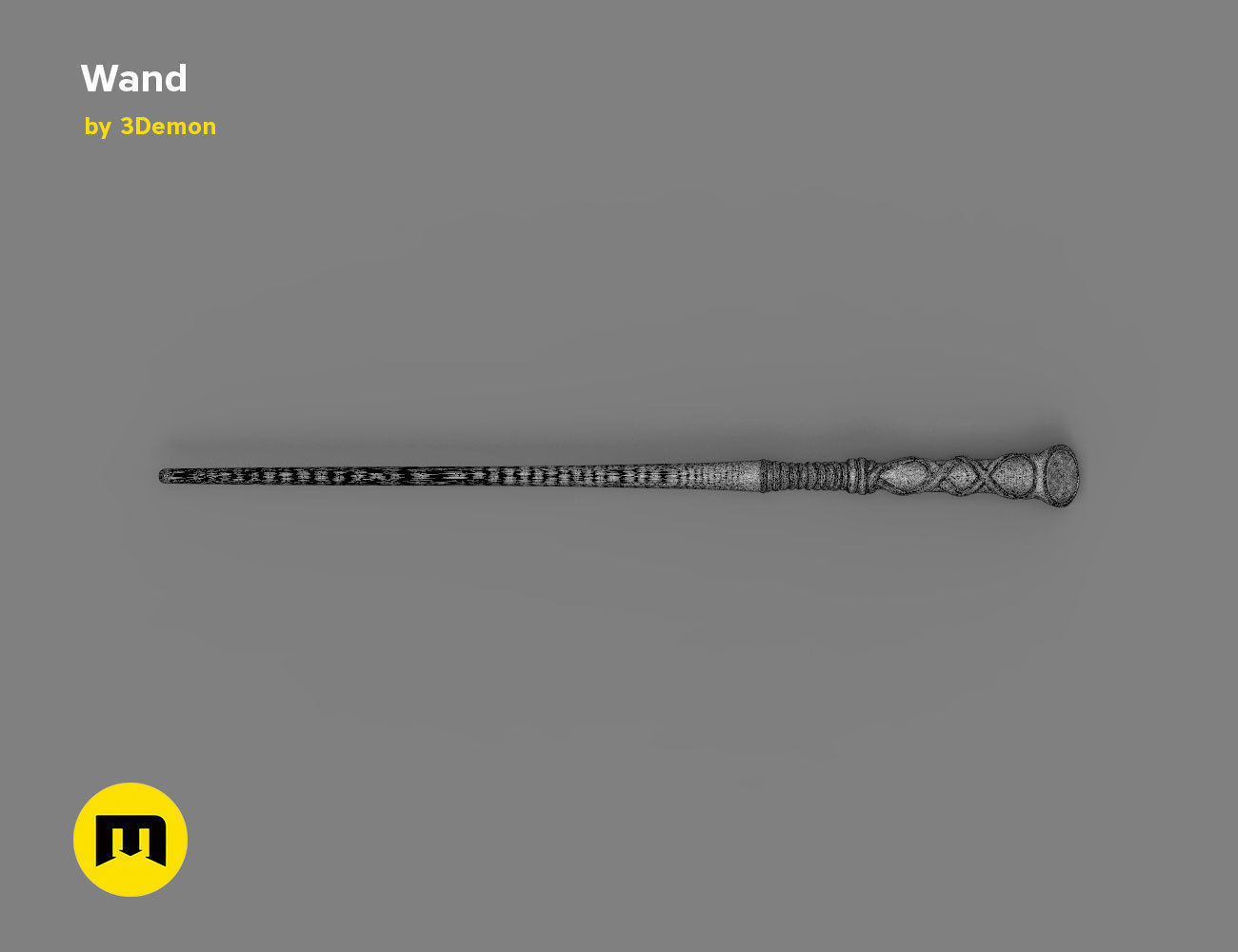 George Weasley Wand - Harry Potter 3D print model_11