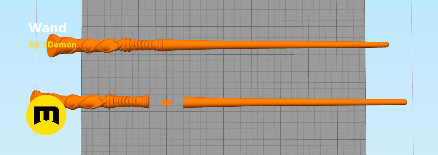 George Weasley Wand - Harry Potter 3D print model_2