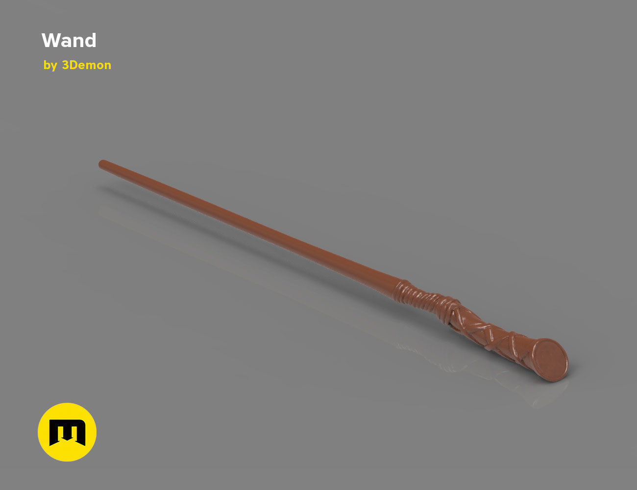 George Weasley Wand - Harry Potter 3D print model_3