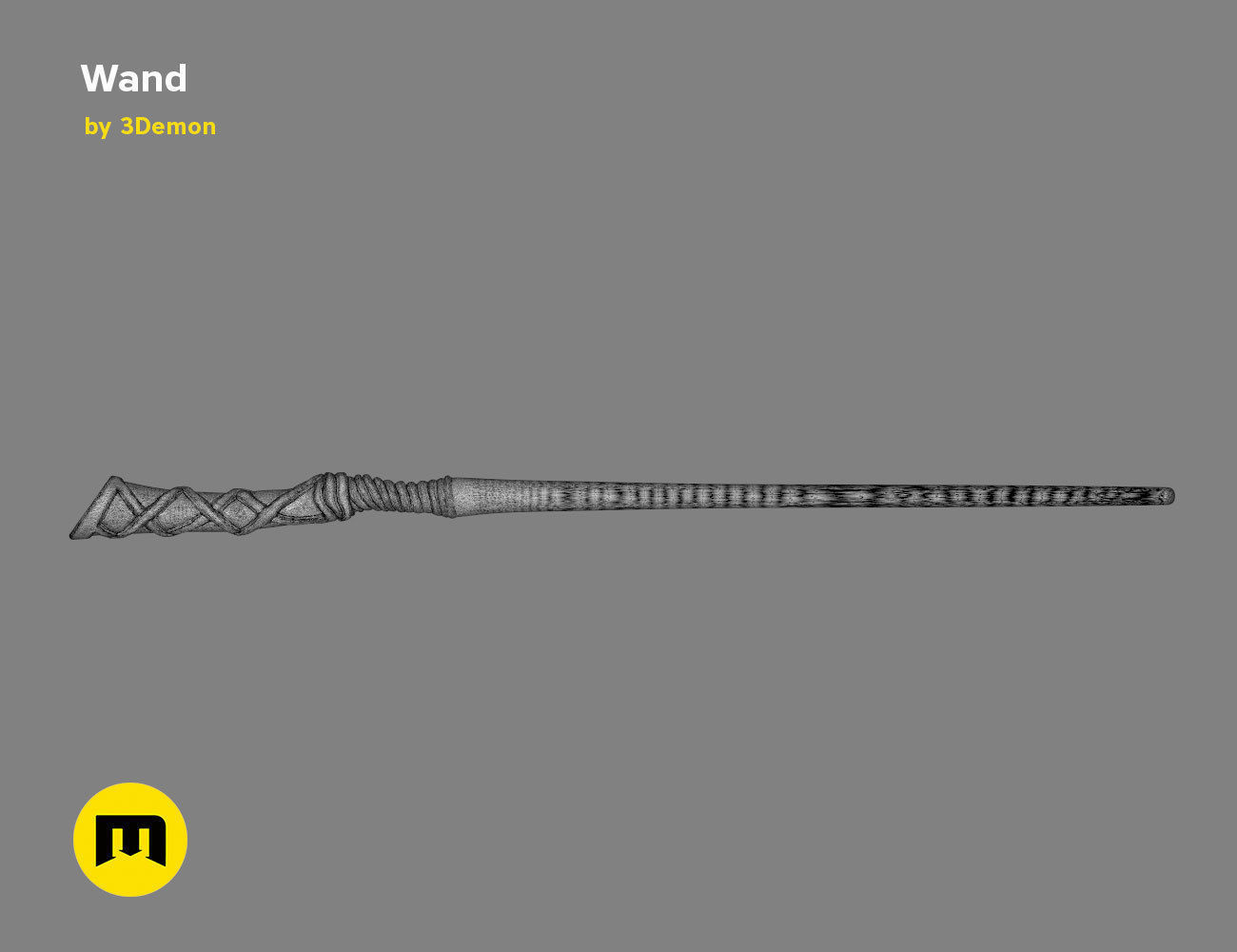 George Weasley Wand - Harry Potter 3D print model_6