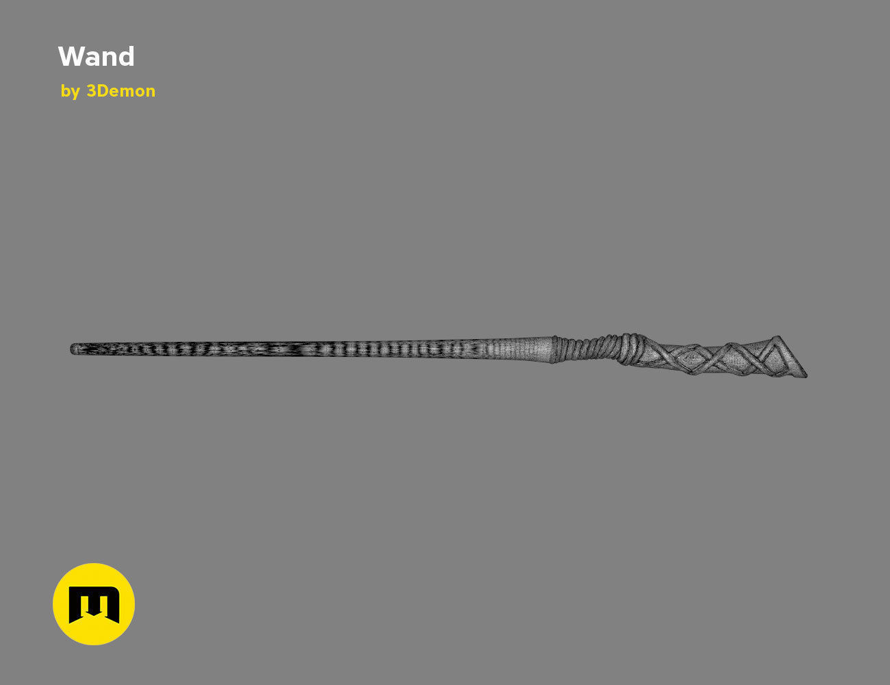 George Weasley Wand - Harry Potter 3D print model_7