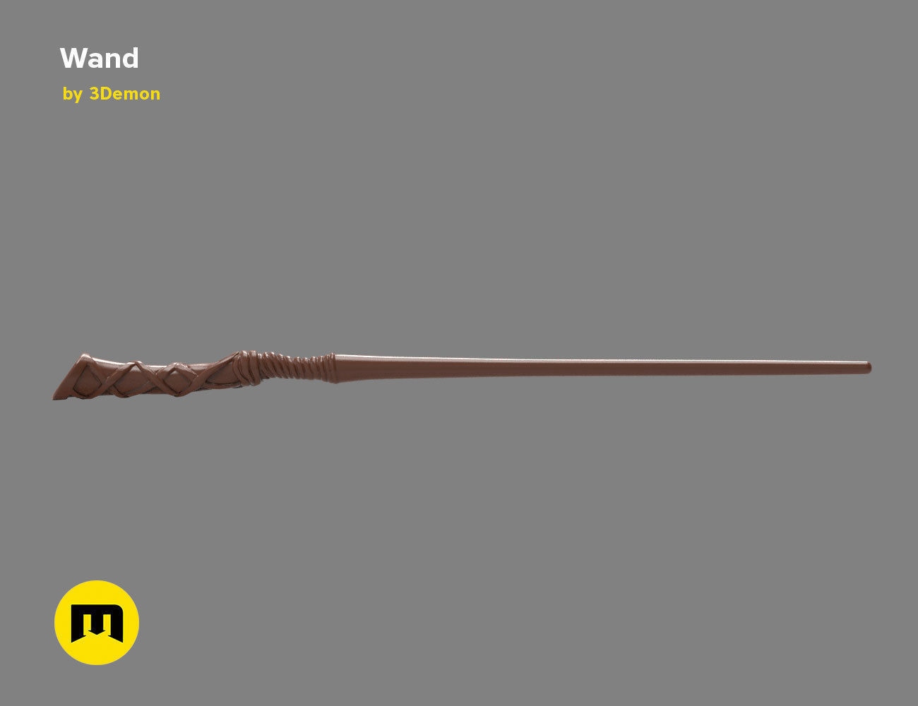 George Weasley Wand - Harry Potter 3D print model_1