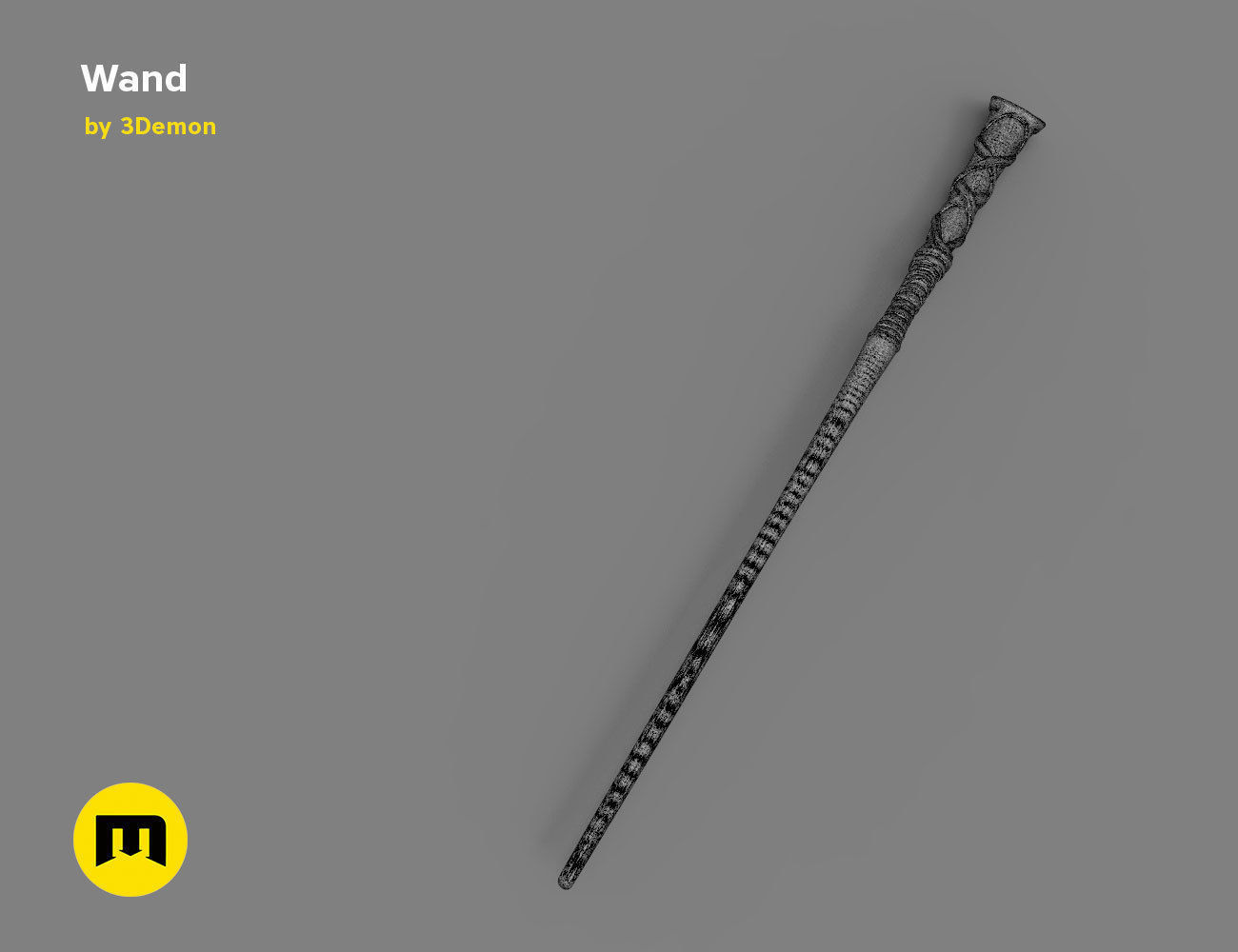 George Weasley Wand - Harry Potter 3D print model_10