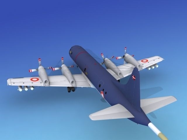 Lockheed P-3 Orion Royal Danish Hp 3D model_7