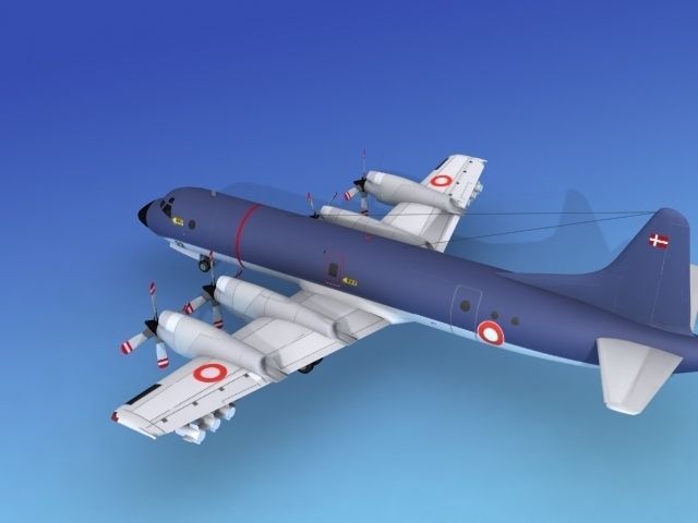 Lockheed P-3 Orion Royal Danish Hp 3D model_9