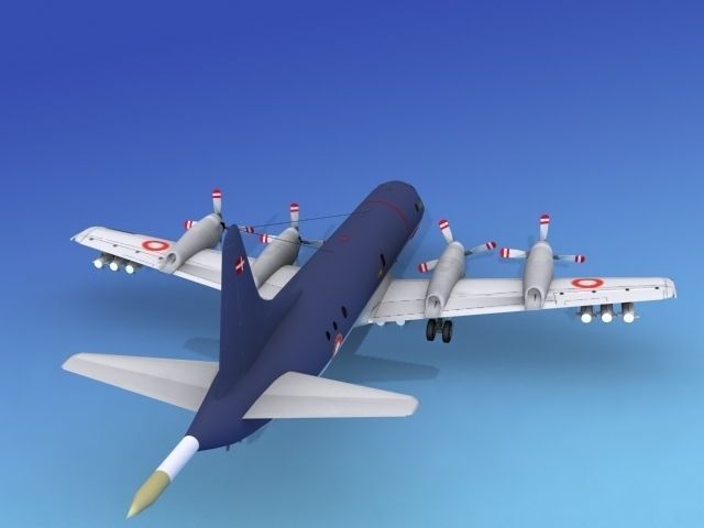 Lockheed P-3 Orion Royal Danish Hp 3D model_6