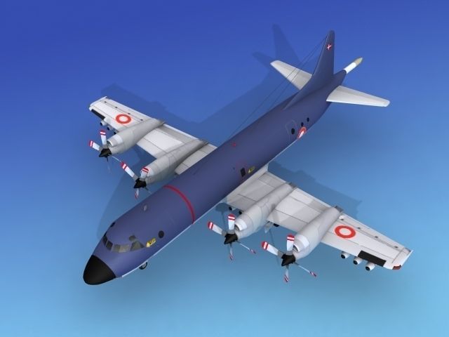 Lockheed P-3 Orion Royal Danish Hp 3D model_11