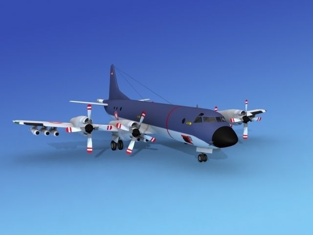 Lockheed P-3 Orion Royal Danish Hp 3D model_2