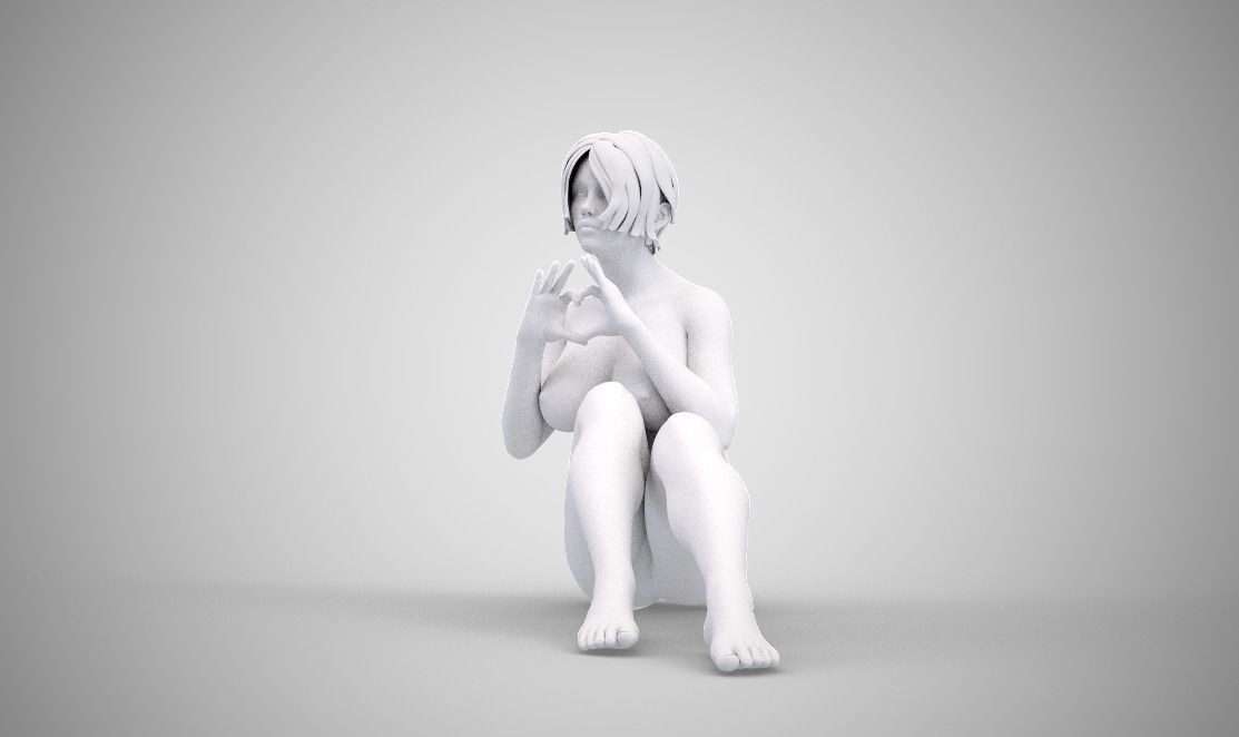 Heart Hands 3D print model_6