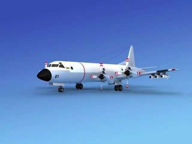 Lockheed P-3 Orion Spain Hp 3D model