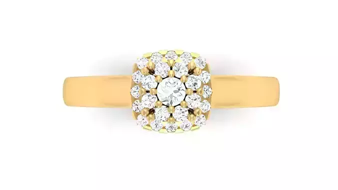 D36063 oval diamond ring gold