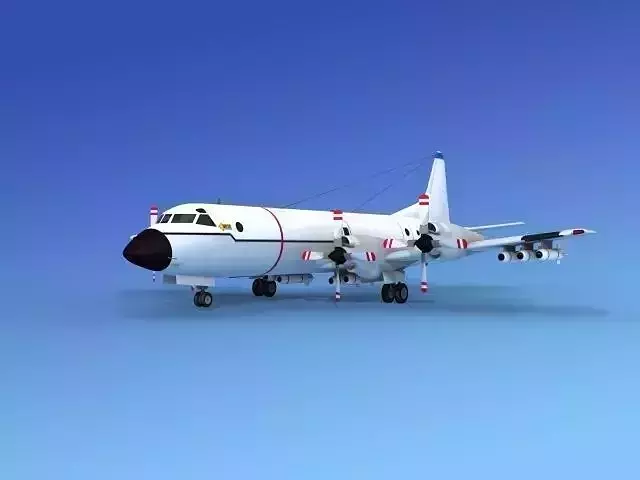 Lockheed P-3 Orion Unmarked 2 Hp