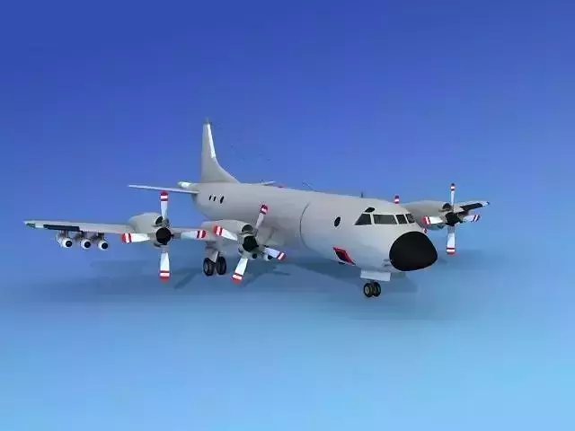 Lockheed P-3 Orion Unmarked 4 Hp