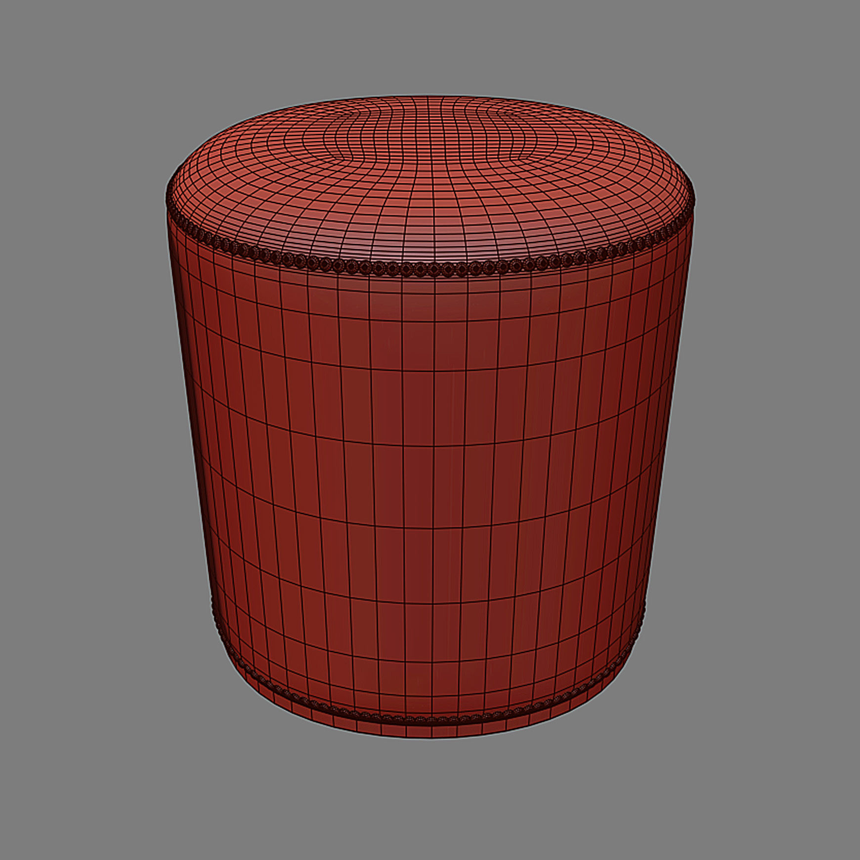 BESPOKE Ottoman STL-B0275 3D model_4