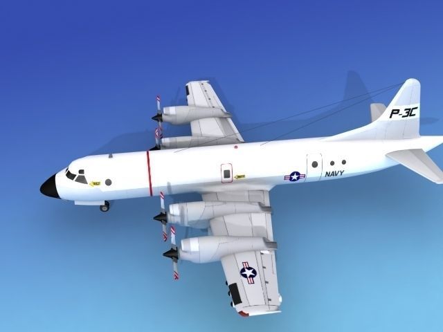Lockheed P-3 Orion US Navy 1 Hp 3D model_11