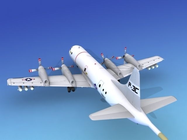 Lockheed P-3 Orion US Navy 1 Hp 3D model_9
